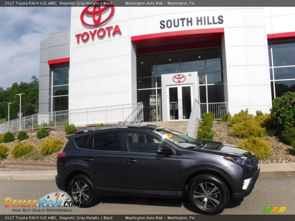 2017 Toyota RAV4 XLE AWD Magnetic Gray Metallic / Black Photo #2