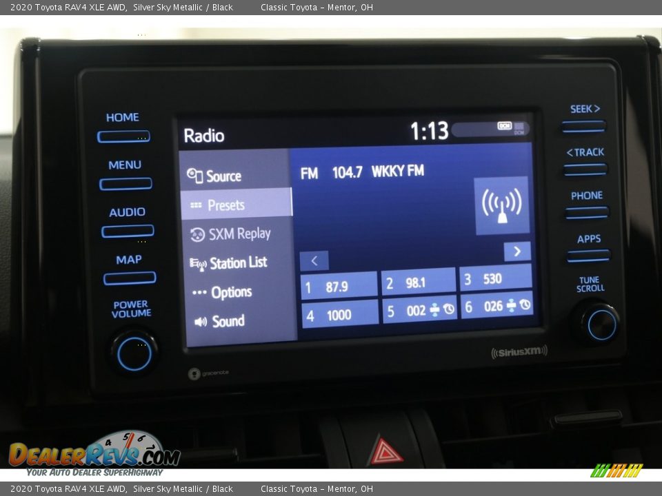 2020 Toyota RAV4 XLE AWD Silver Sky Metallic / Black Photo #12