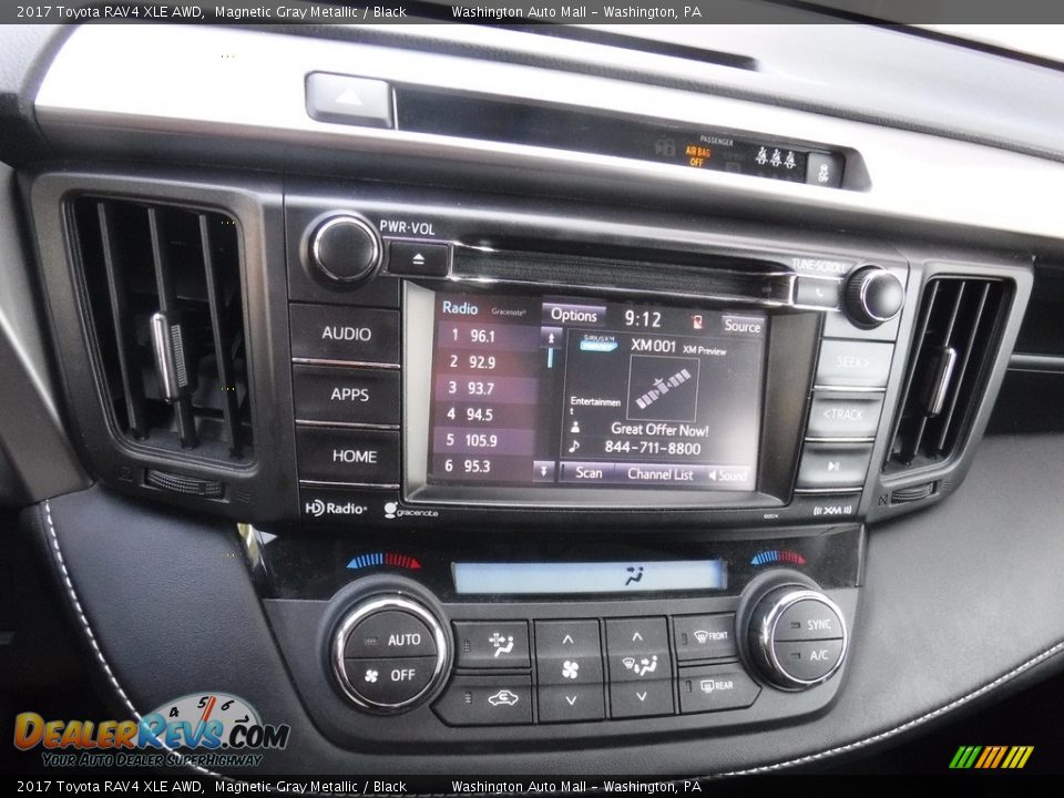 2017 Toyota RAV4 XLE AWD Magnetic Gray Metallic / Black Photo #3