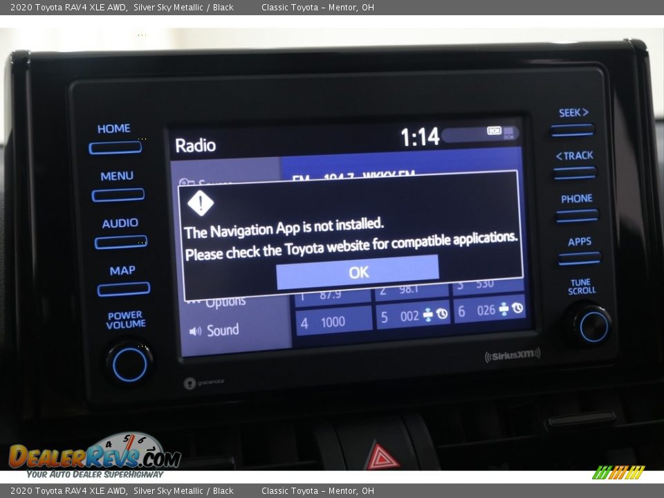 2020 Toyota RAV4 XLE AWD Silver Sky Metallic / Black Photo #13