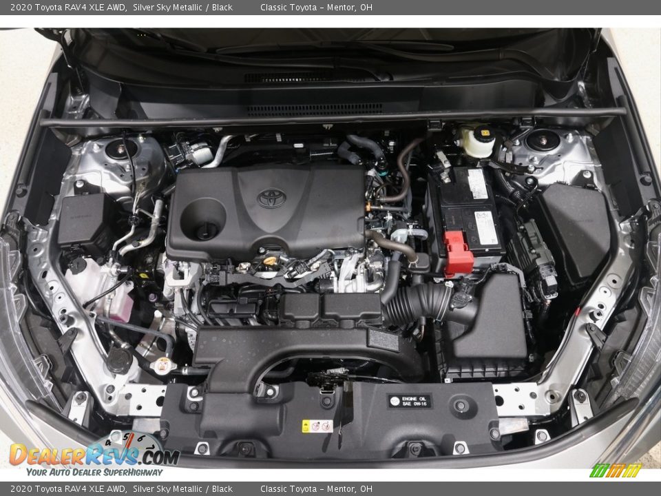 2020 Toyota RAV4 XLE AWD Silver Sky Metallic / Black Photo #21