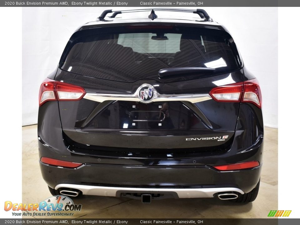 2020 Buick Envision Premium AWD Ebony Twilight Metallic / Ebony Photo #3
