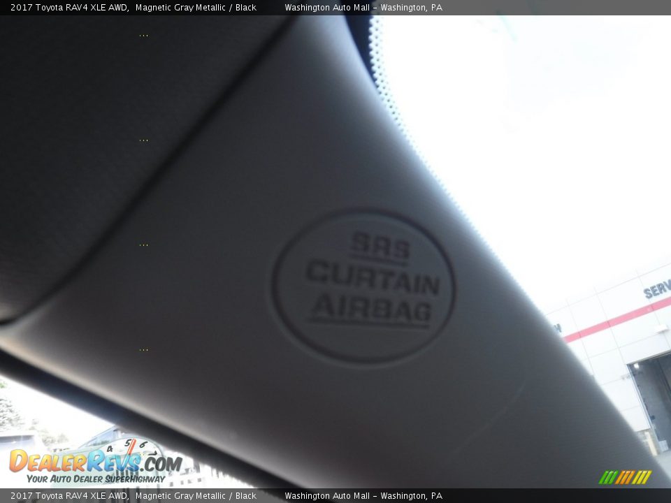 2017 Toyota RAV4 XLE AWD Magnetic Gray Metallic / Black Photo #23