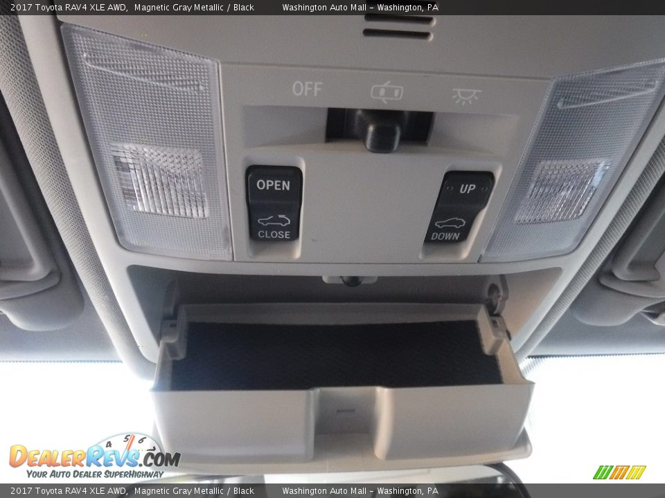 2017 Toyota RAV4 XLE AWD Magnetic Gray Metallic / Black Photo #24