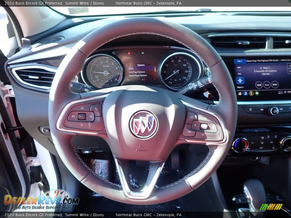 2020 Buick Encore GX Preferred Summit White / Ebony Photo #17