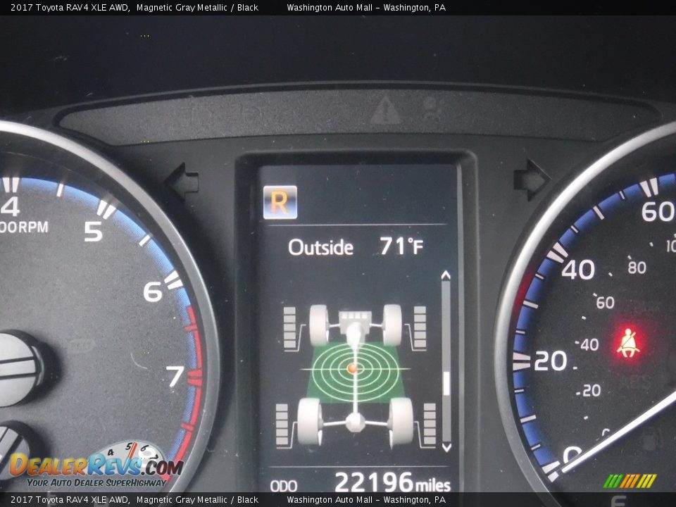 2017 Toyota RAV4 XLE AWD Magnetic Gray Metallic / Black Photo #30