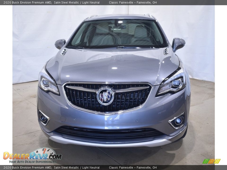 2020 Buick Envision Premium AWD Satin Steel Metallic / Light Neutral Photo #3