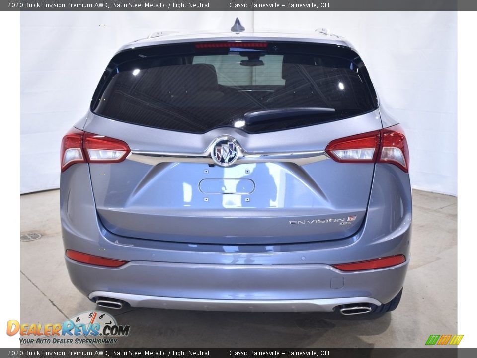 2020 Buick Envision Premium AWD Satin Steel Metallic / Light Neutral Photo #4