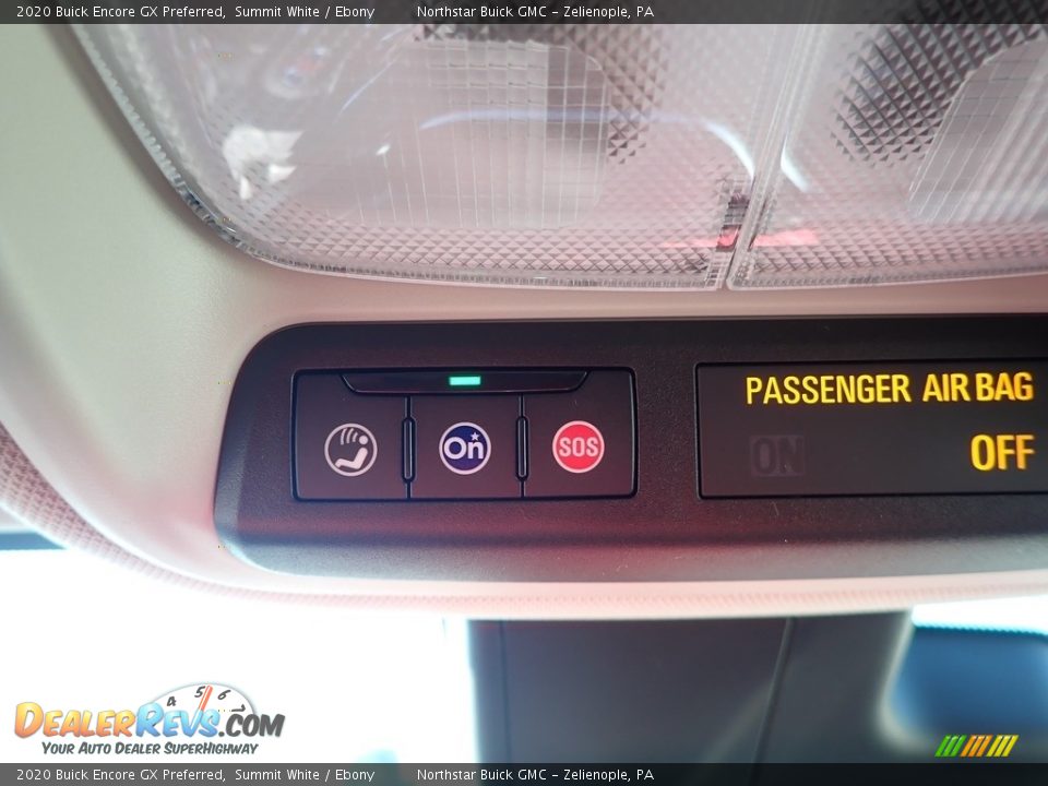 2020 Buick Encore GX Preferred Summit White / Ebony Photo #20