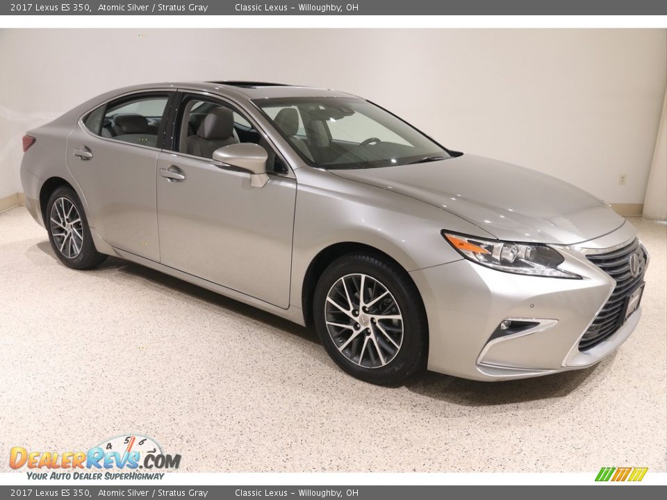 2017 Lexus ES 350 Atomic Silver / Stratus Gray Photo #1
