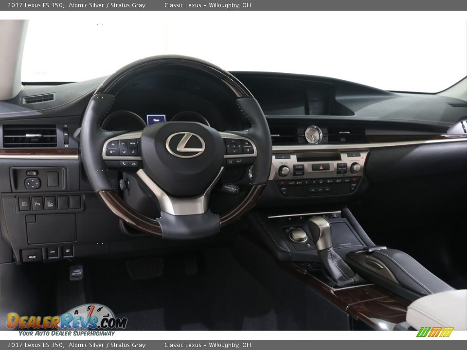 2017 Lexus ES 350 Atomic Silver / Stratus Gray Photo #6