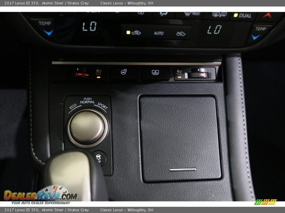 2017 Lexus ES 350 Atomic Silver / Stratus Gray Photo #14