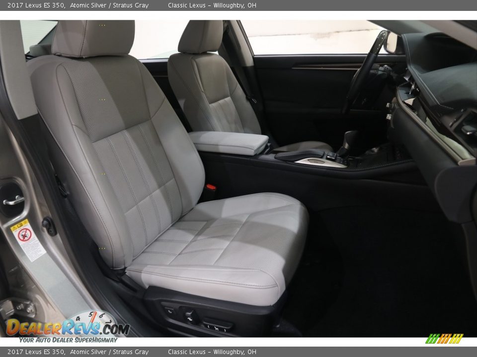 2017 Lexus ES 350 Atomic Silver / Stratus Gray Photo #15