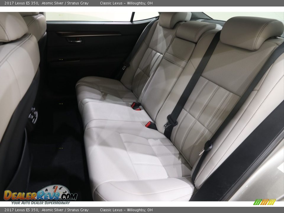 2017 Lexus ES 350 Atomic Silver / Stratus Gray Photo #17