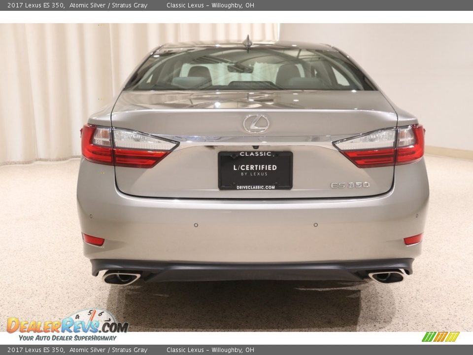 2017 Lexus ES 350 Atomic Silver / Stratus Gray Photo #18
