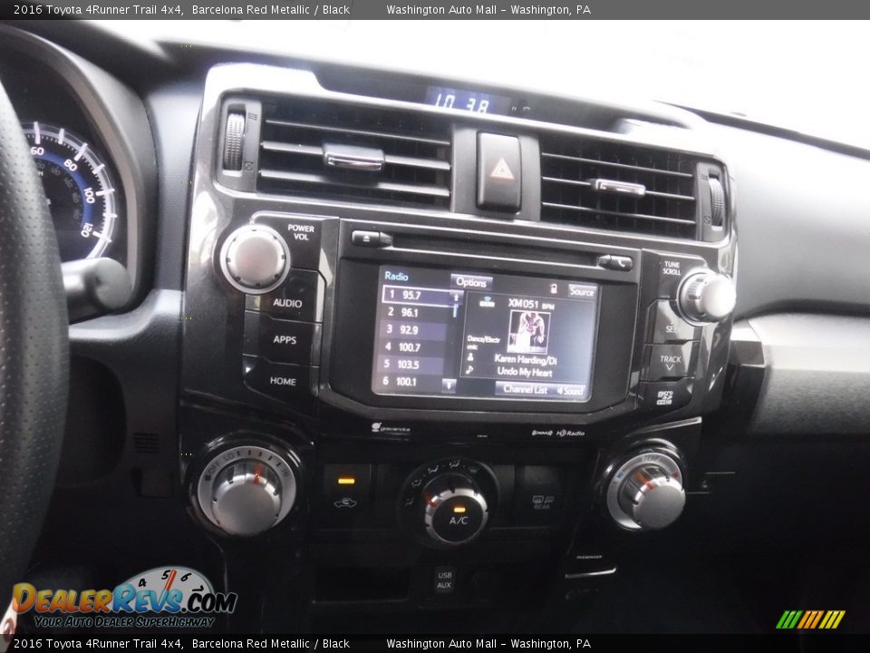 2016 Toyota 4Runner Trail 4x4 Barcelona Red Metallic / Black Photo #3