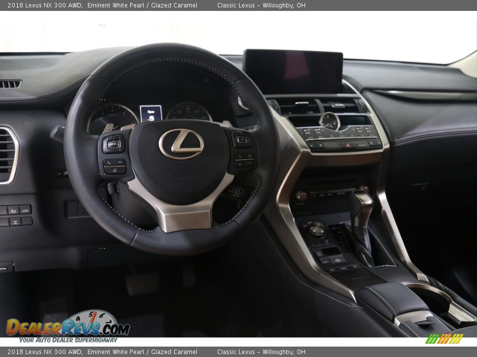 2018 Lexus NX 300 AWD Eminent White Pearl / Glazed Caramel Photo #6