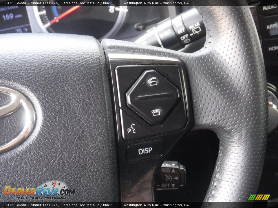 2016 Toyota 4Runner Trail 4x4 Barcelona Red Metallic / Black Photo #8