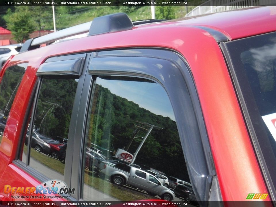 2016 Toyota 4Runner Trail 4x4 Barcelona Red Metallic / Black Photo #10
