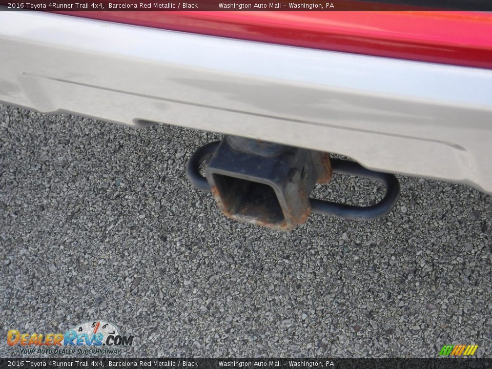 2016 Toyota 4Runner Trail 4x4 Barcelona Red Metallic / Black Photo #15