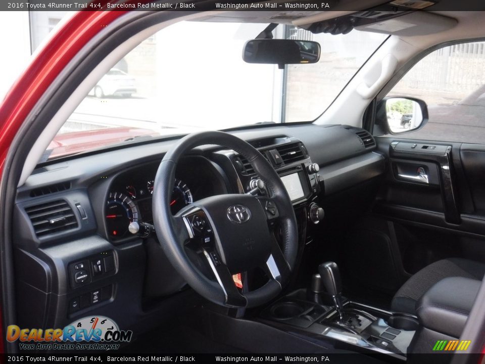 2016 Toyota 4Runner Trail 4x4 Barcelona Red Metallic / Black Photo #16