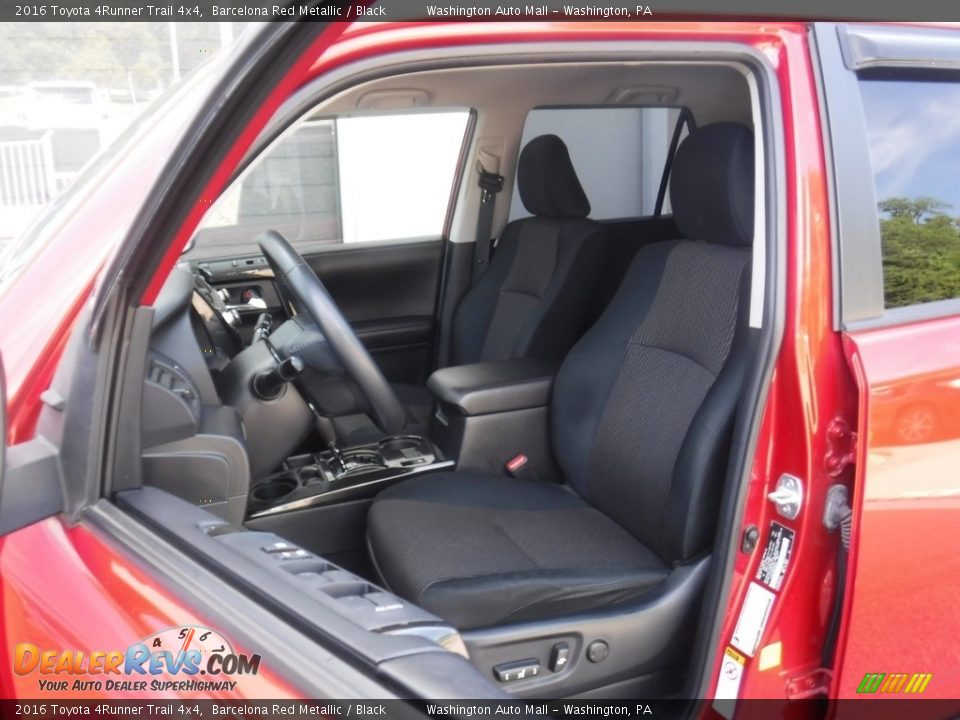 2016 Toyota 4Runner Trail 4x4 Barcelona Red Metallic / Black Photo #18