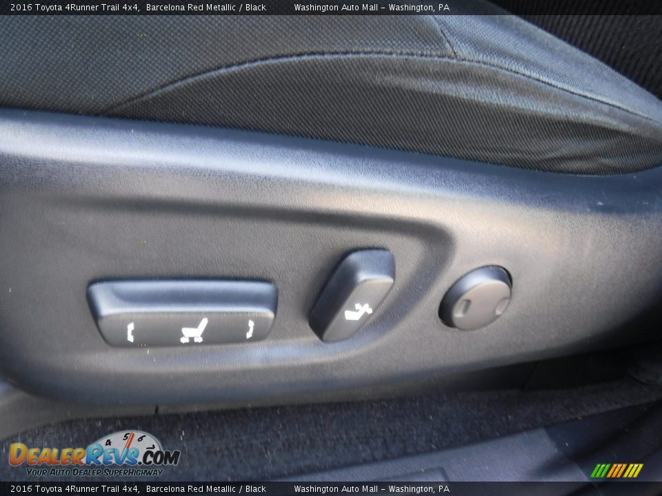 2016 Toyota 4Runner Trail 4x4 Barcelona Red Metallic / Black Photo #19