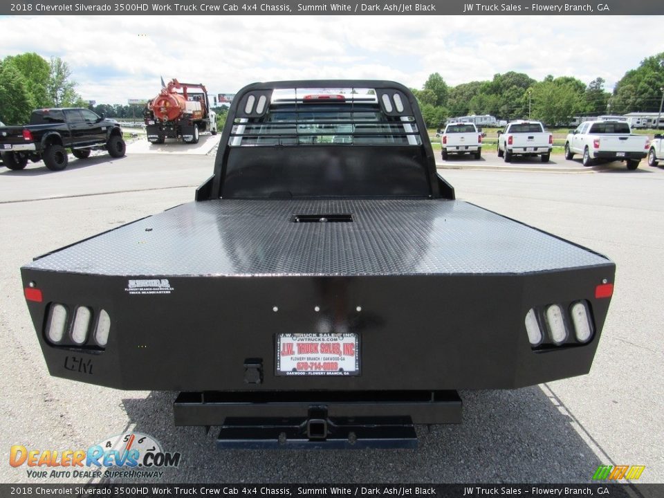 2018 Chevrolet Silverado 3500HD Work Truck Crew Cab 4x4 Chassis Summit White / Dark Ash/Jet Black Photo #2