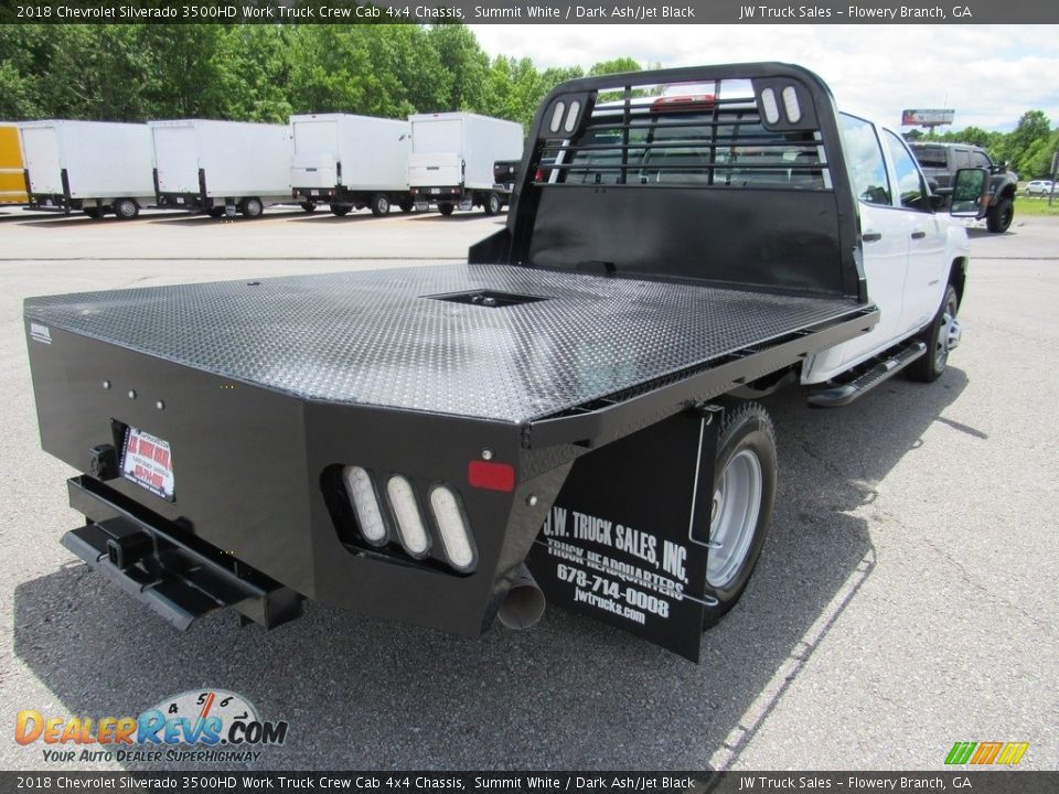 2018 Chevrolet Silverado 3500HD Work Truck Crew Cab 4x4 Chassis Summit White / Dark Ash/Jet Black Photo #3