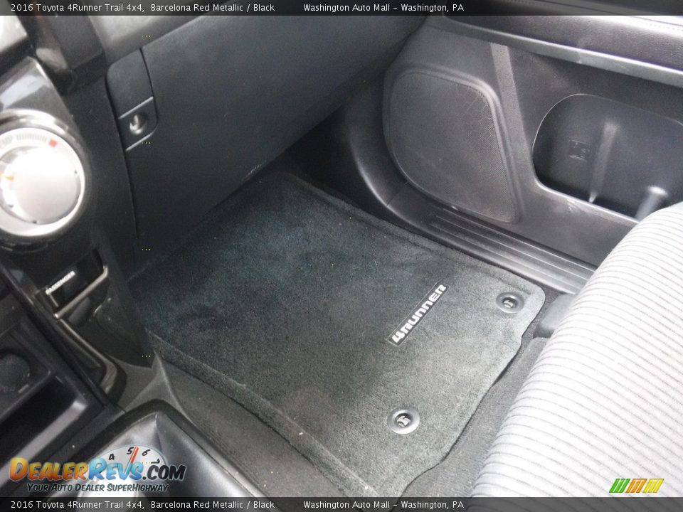 2016 Toyota 4Runner Trail 4x4 Barcelona Red Metallic / Black Photo #23