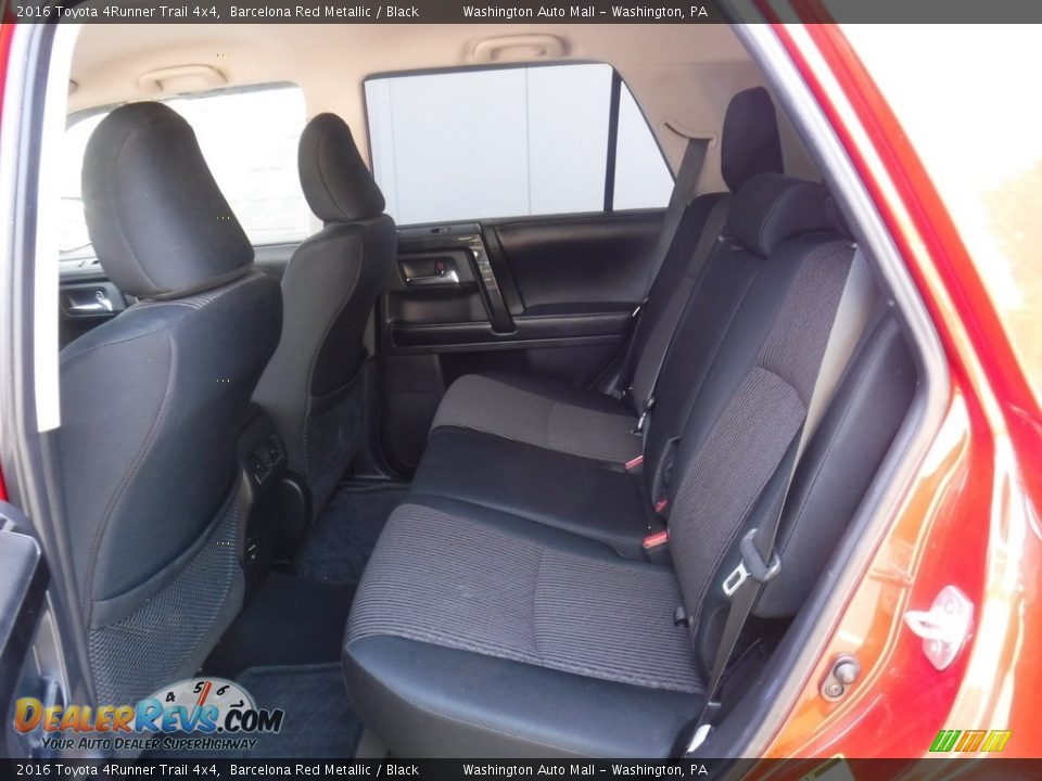 2016 Toyota 4Runner Trail 4x4 Barcelona Red Metallic / Black Photo #24