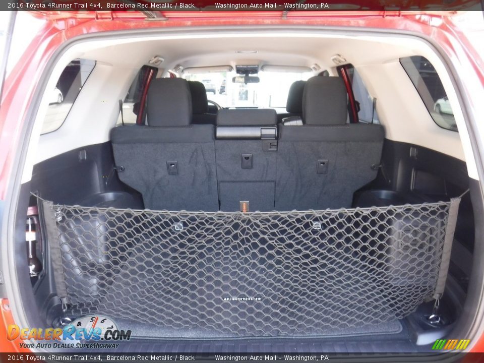 2016 Toyota 4Runner Trail 4x4 Barcelona Red Metallic / Black Photo #25