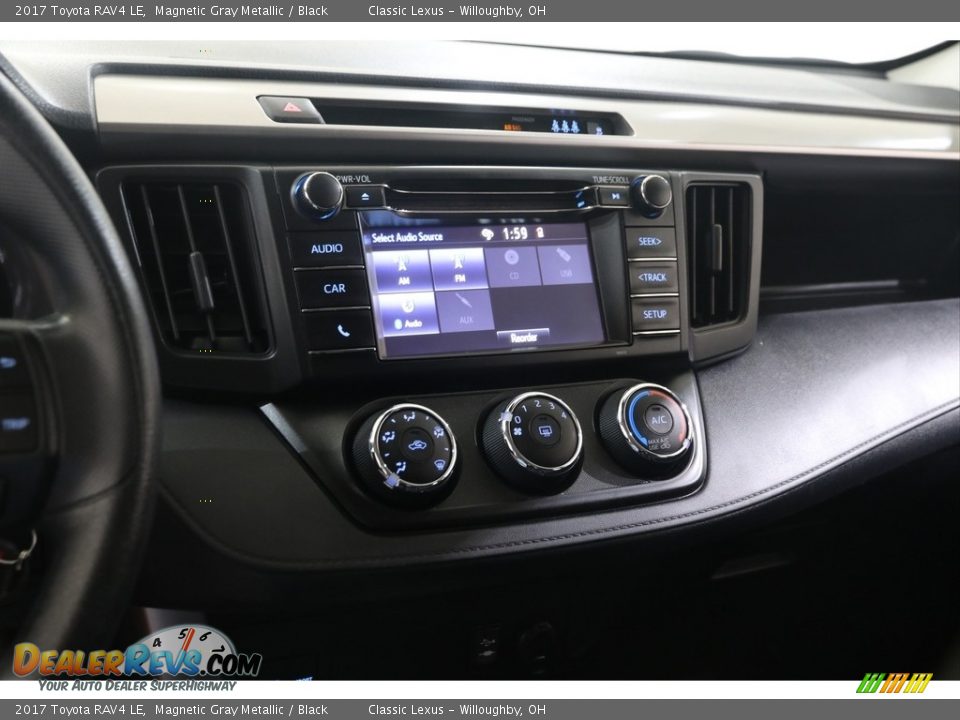 2017 Toyota RAV4 LE Magnetic Gray Metallic / Black Photo #9