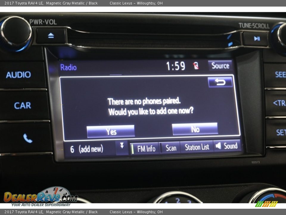 2017 Toyota RAV4 LE Magnetic Gray Metallic / Black Photo #11