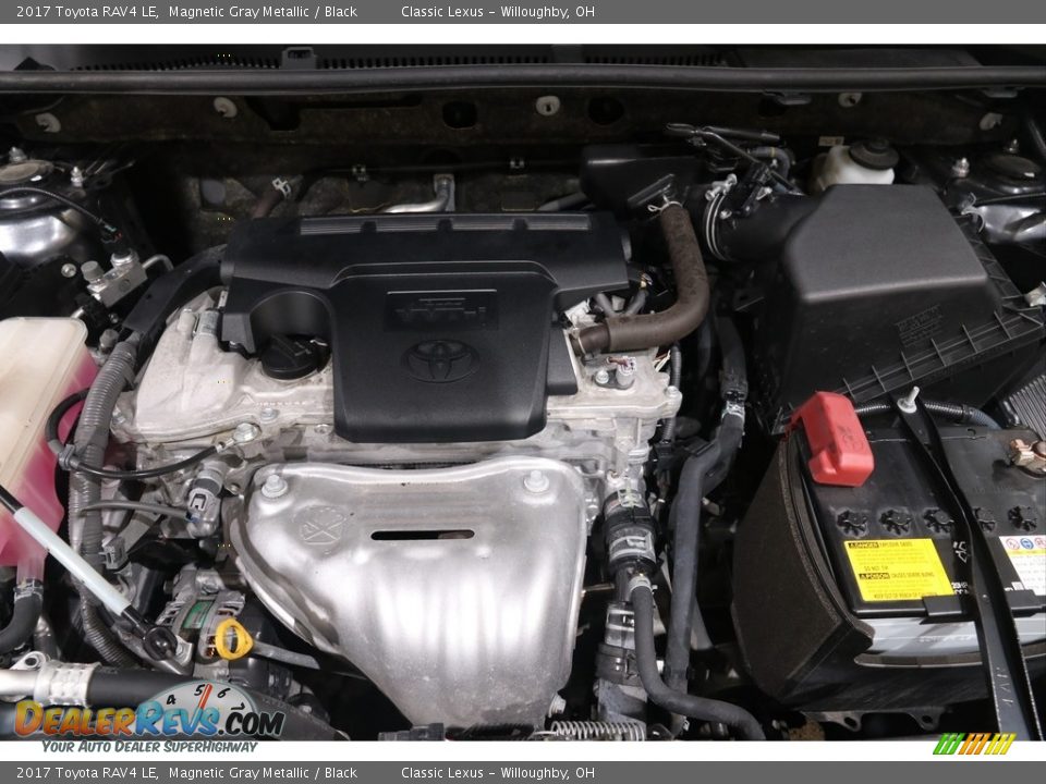 2017 Toyota RAV4 LE Magnetic Gray Metallic / Black Photo #18