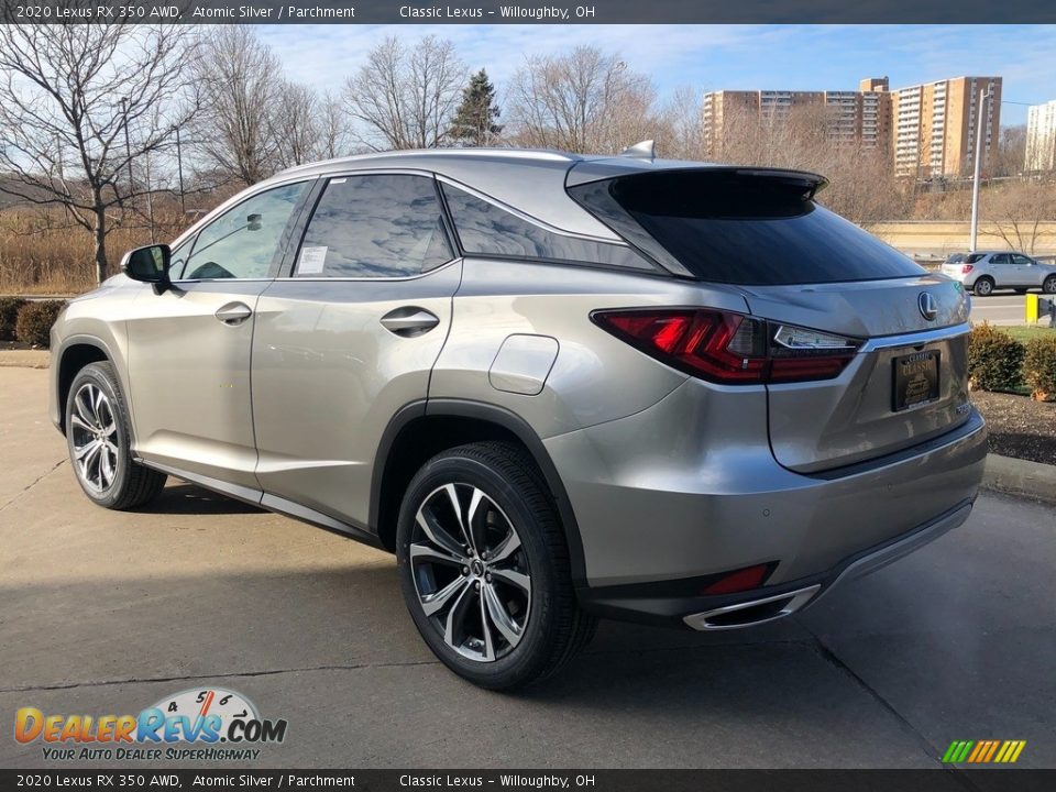 2020 Lexus RX 350 AWD Atomic Silver / Parchment Photo #4