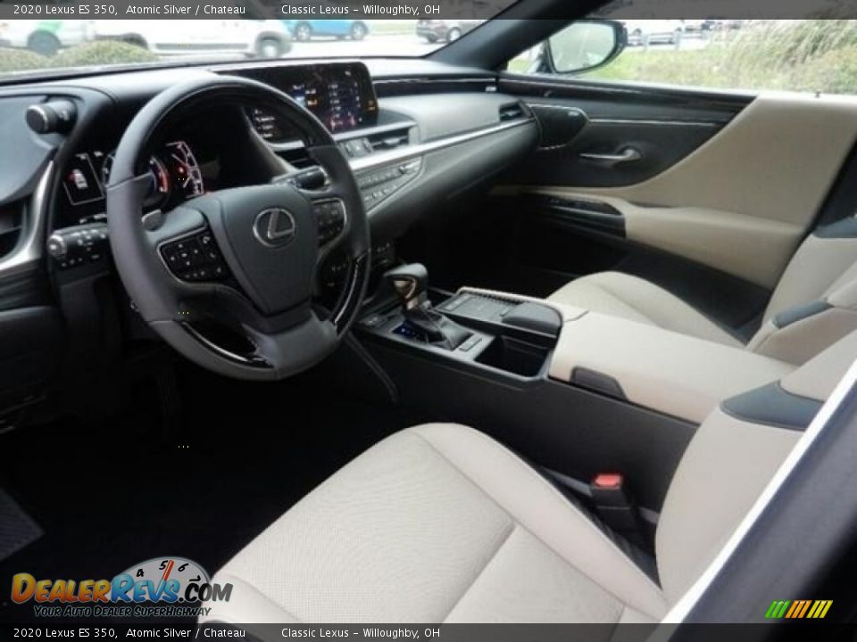 2020 Lexus ES 350 Atomic Silver / Chateau Photo #2