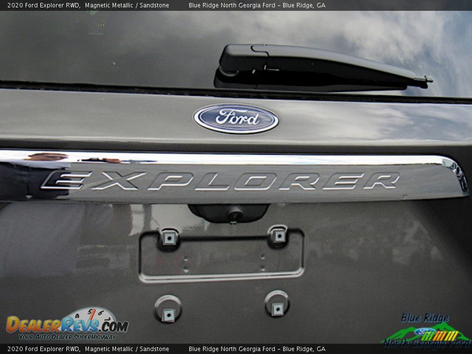 2020 Ford Explorer RWD Magnetic Metallic / Sandstone Photo #35