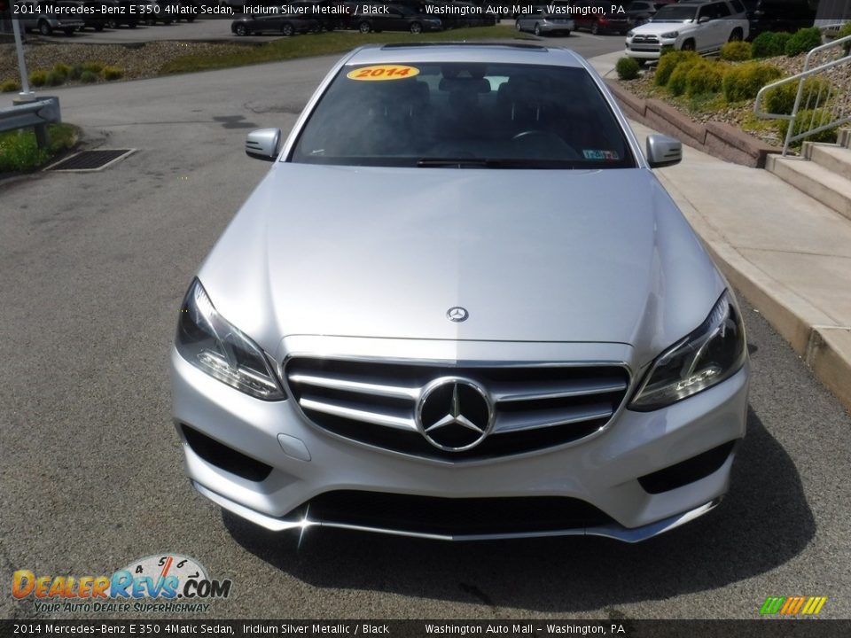 2014 Mercedes-Benz E 350 4Matic Sedan Iridium Silver Metallic / Black Photo #10