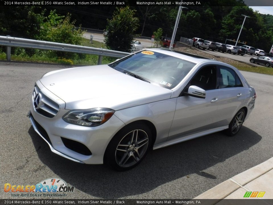 2014 Mercedes-Benz E 350 4Matic Sedan Iridium Silver Metallic / Black Photo #11