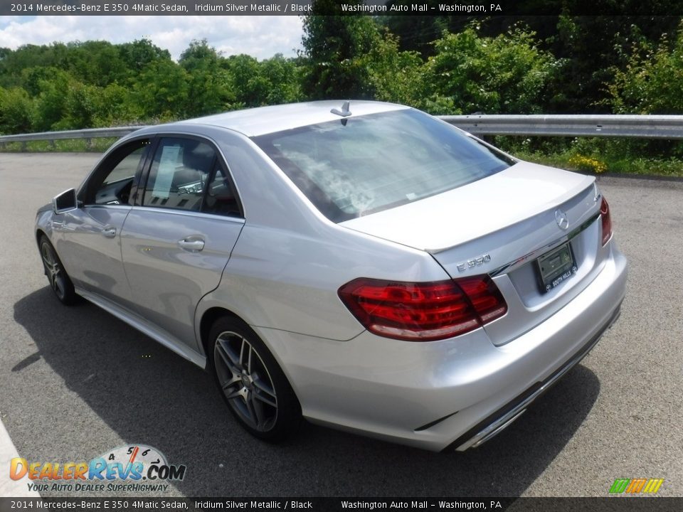 2014 Mercedes-Benz E 350 4Matic Sedan Iridium Silver Metallic / Black Photo #12