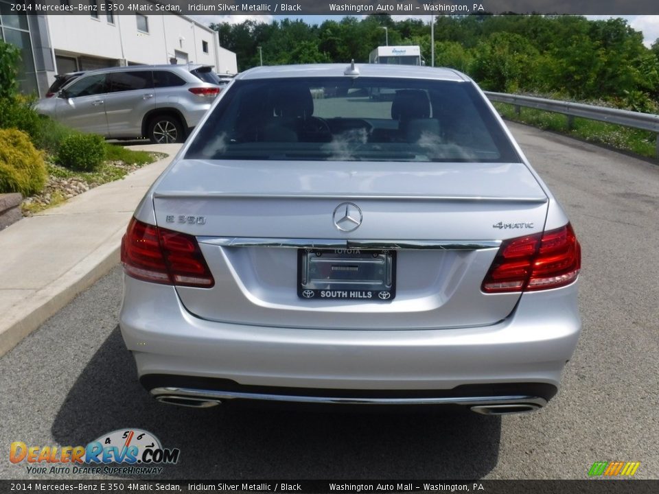 2014 Mercedes-Benz E 350 4Matic Sedan Iridium Silver Metallic / Black Photo #13