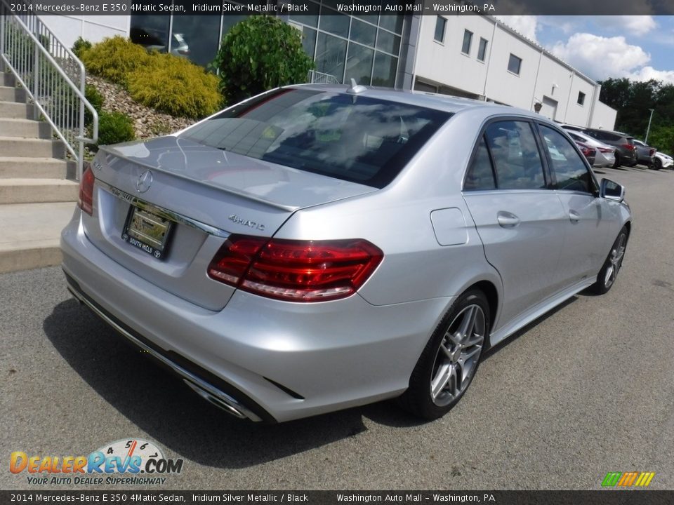 2014 Mercedes-Benz E 350 4Matic Sedan Iridium Silver Metallic / Black Photo #14