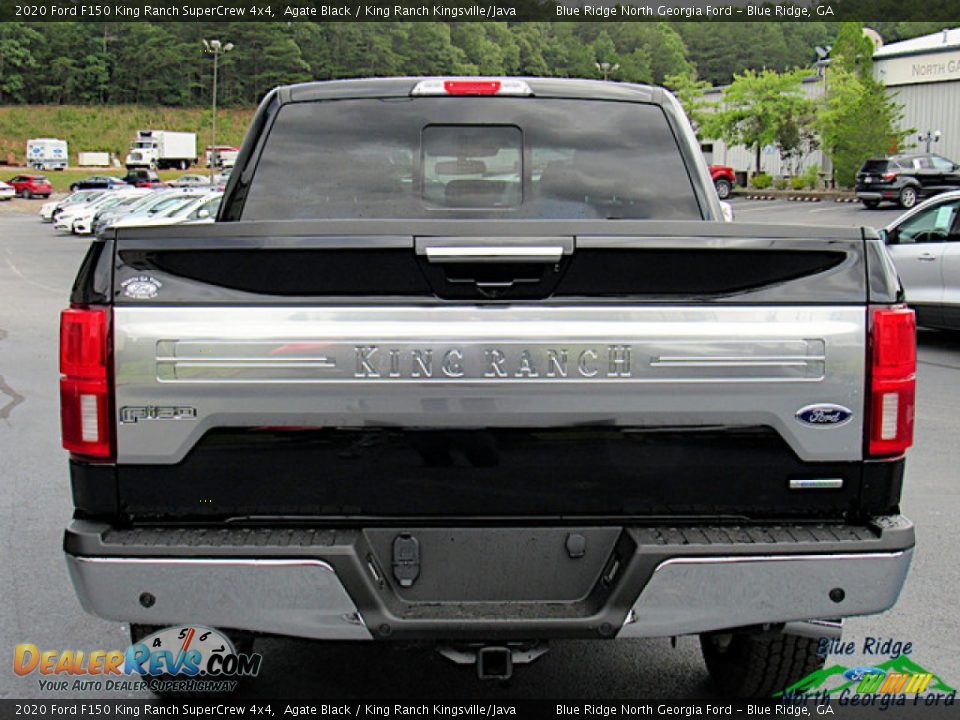 2020 Ford F150 King Ranch SuperCrew 4x4 Agate Black / King Ranch Kingsville/Java Photo #4