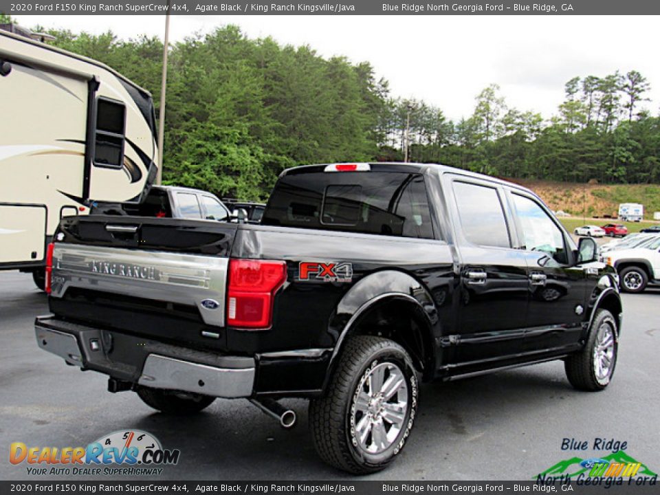 2020 Ford F150 King Ranch SuperCrew 4x4 Agate Black / King Ranch Kingsville/Java Photo #5