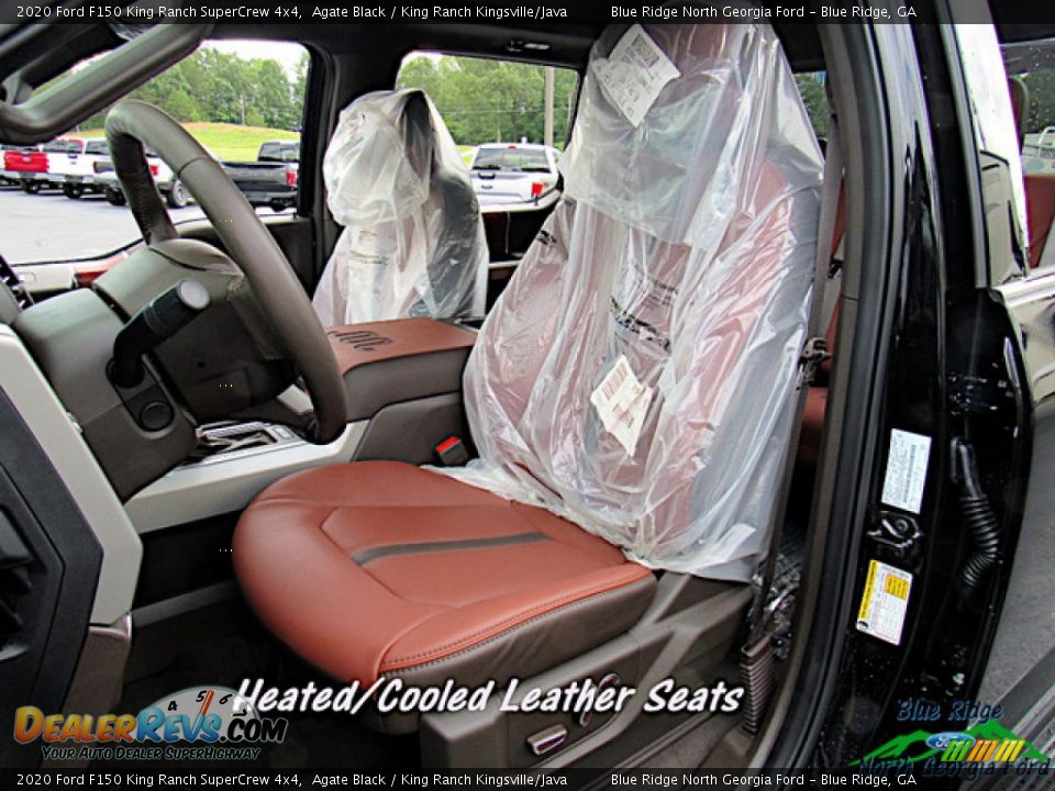 2020 Ford F150 King Ranch SuperCrew 4x4 Agate Black / King Ranch Kingsville/Java Photo #10