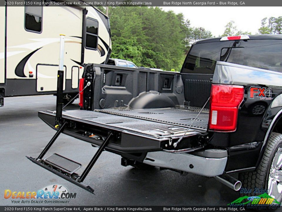 2020 Ford F150 King Ranch SuperCrew 4x4 Agate Black / King Ranch Kingsville/Java Photo #13