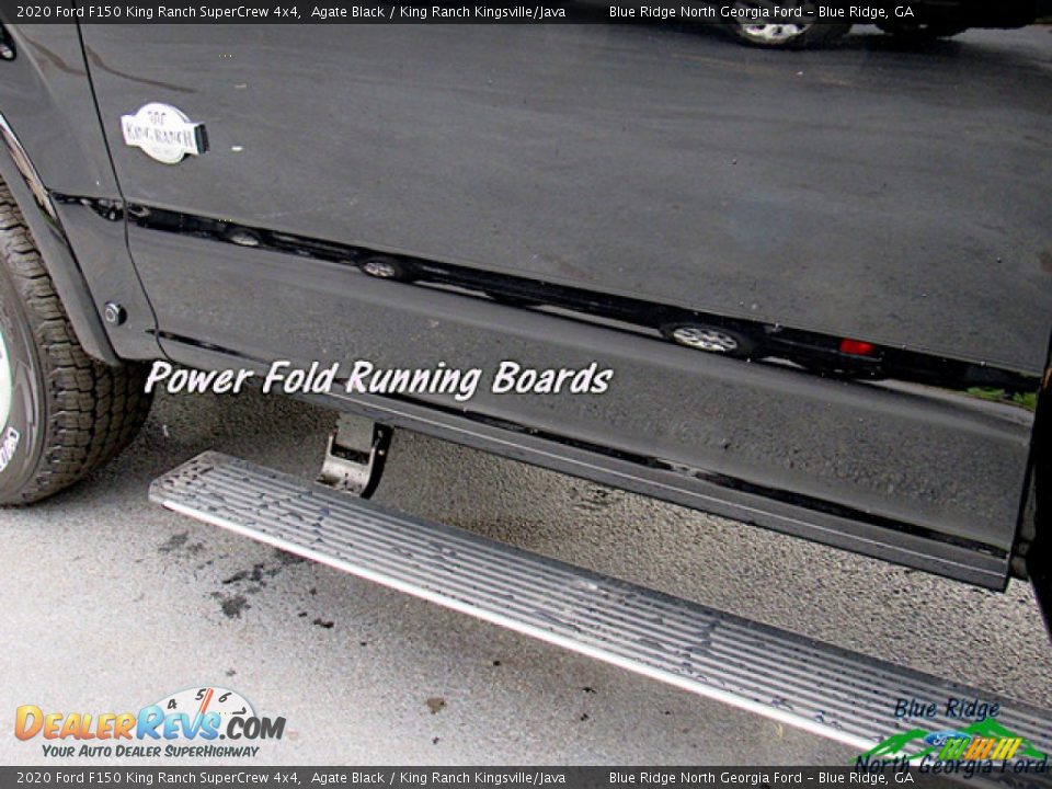 2020 Ford F150 King Ranch SuperCrew 4x4 Agate Black / King Ranch Kingsville/Java Photo #14