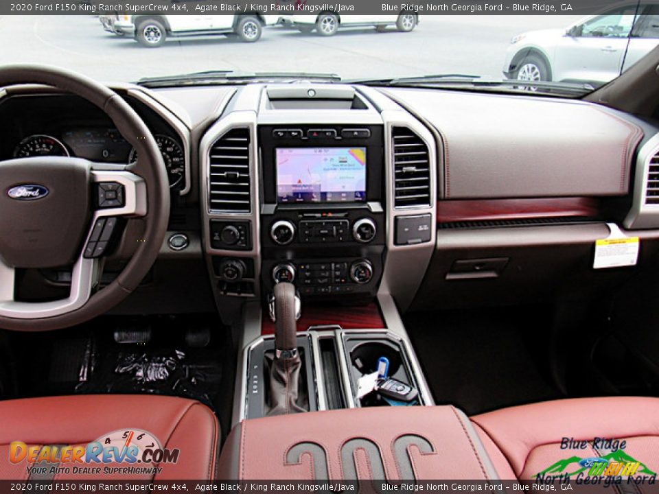 2020 Ford F150 King Ranch SuperCrew 4x4 Agate Black / King Ranch Kingsville/Java Photo #16
