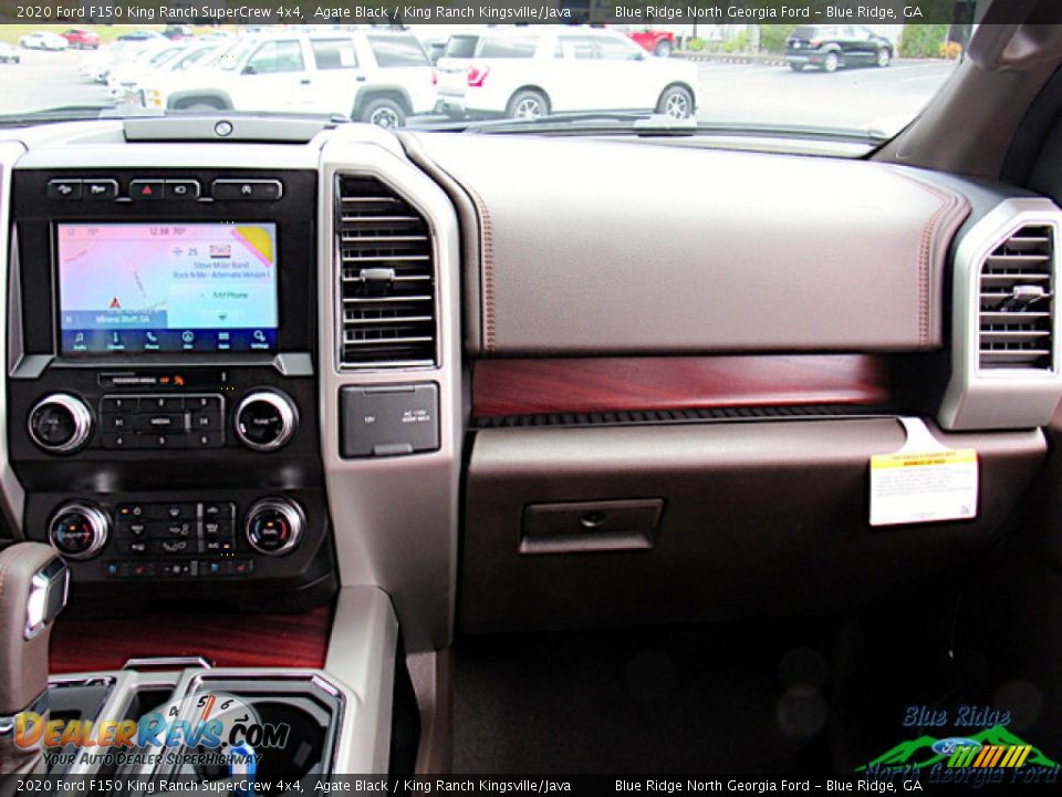 2020 Ford F150 King Ranch SuperCrew 4x4 Agate Black / King Ranch Kingsville/Java Photo #17